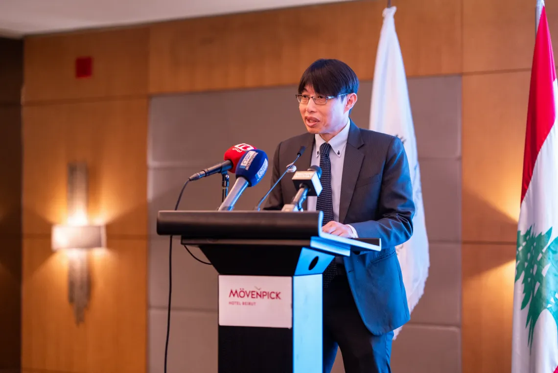 Dr Yutaro Setoya, WHO Deputy Representative in Lebanon