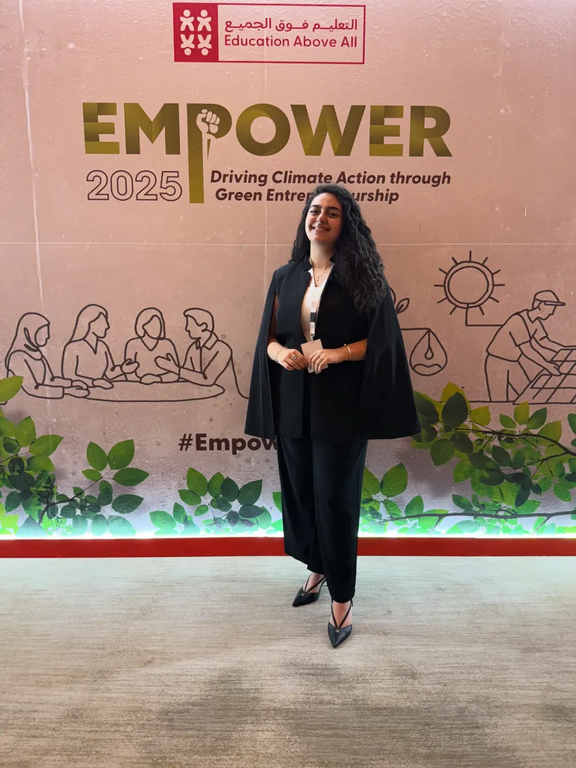 Lara Bou Jaber, one of the youth advocates