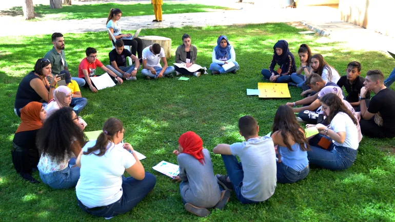 UNICEF organized a mini-summit event for children in all 8 governorates in Lebanon to raise awareness on Child Rights.