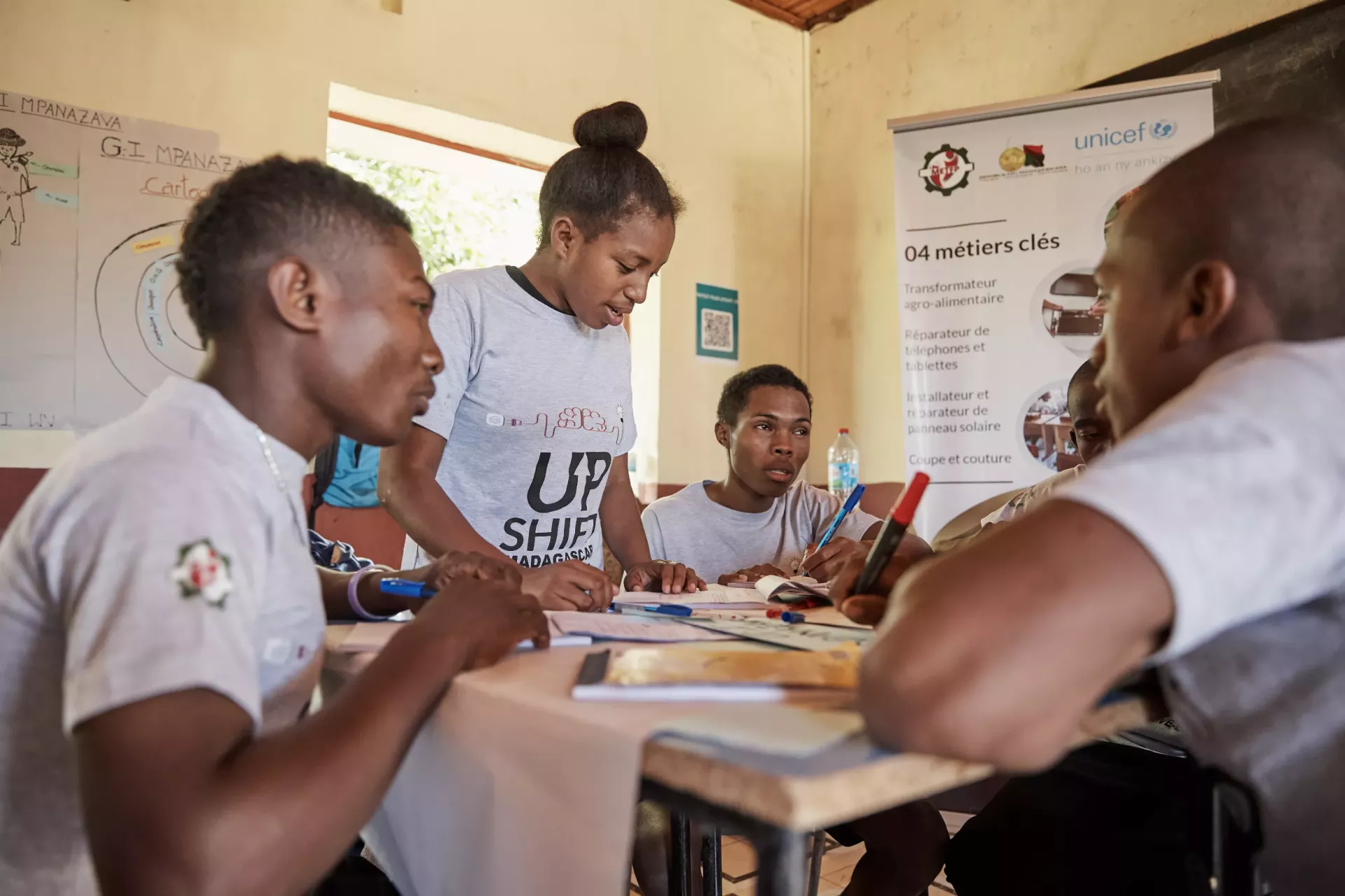 Oscamidi Anne pendant la formation UpShift 