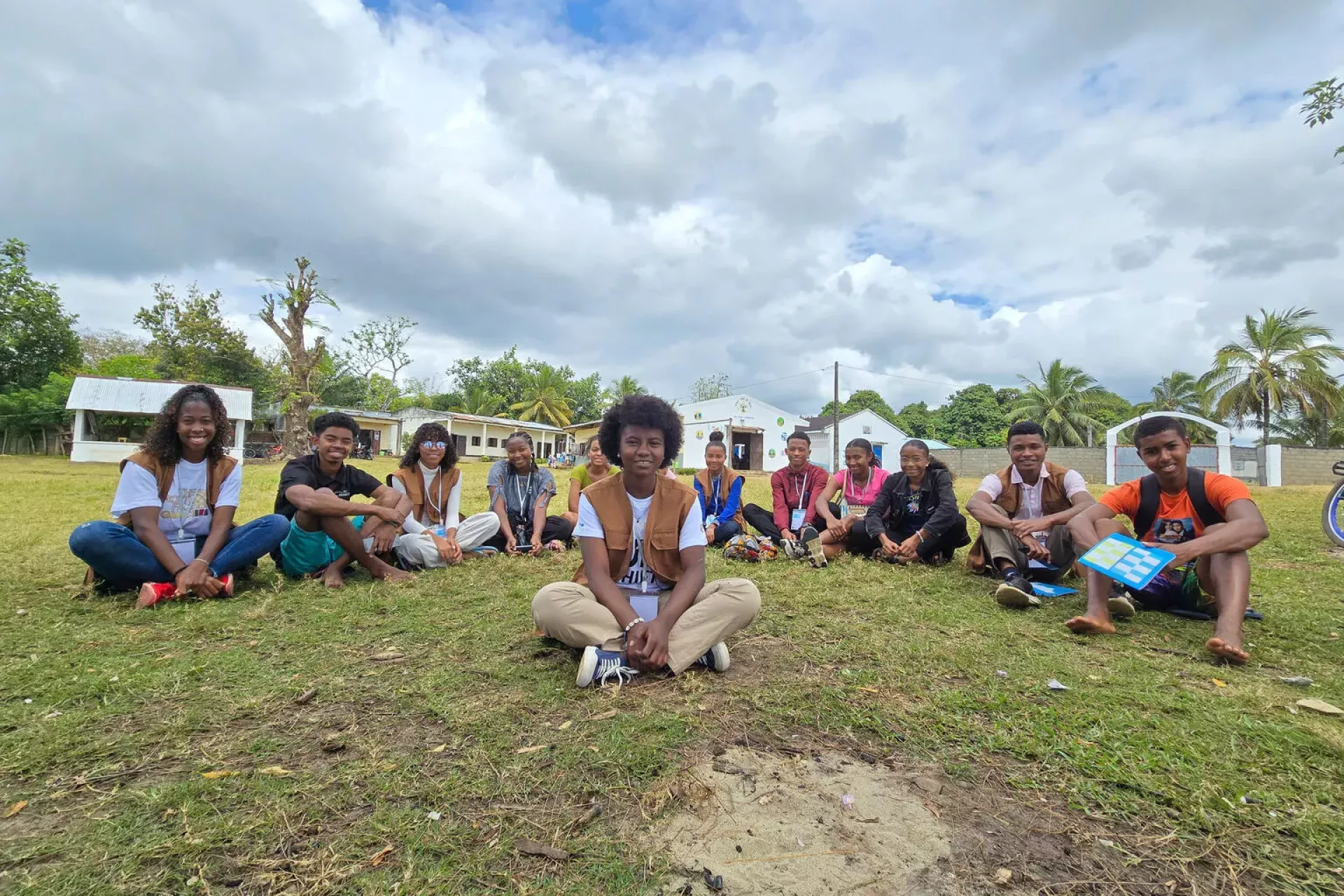  Portrait photo of Casmira and her peers.