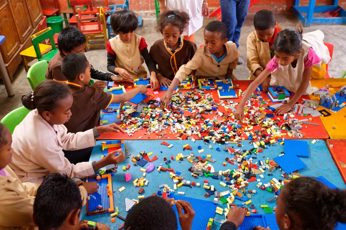 Students are absorbed in giving shape to their aspirations and future