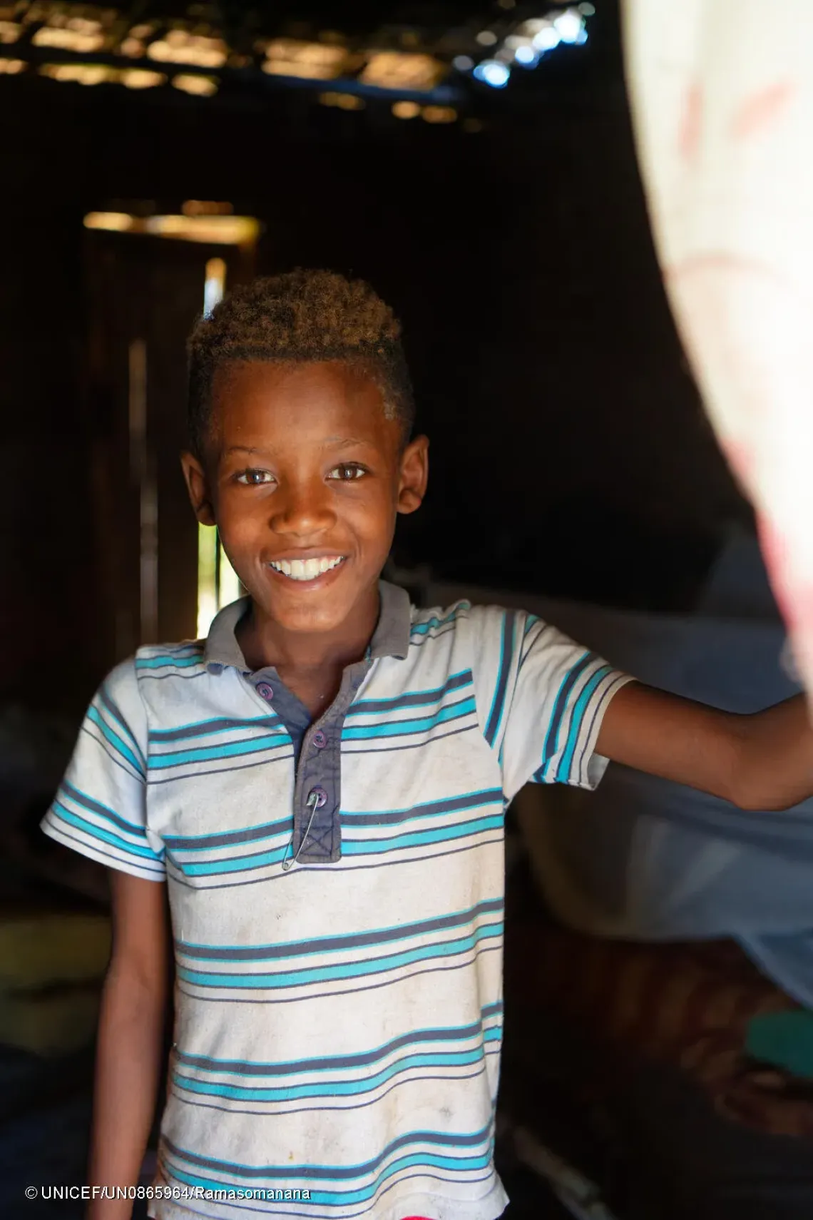 &laquo; Je suis content de retrouver le chemin de l&rsquo;&eacute;cole, car cela fait trop longtemps que les cours ont &eacute;t&eacute; interrompus &raquo;, Sylva, 11 ans.