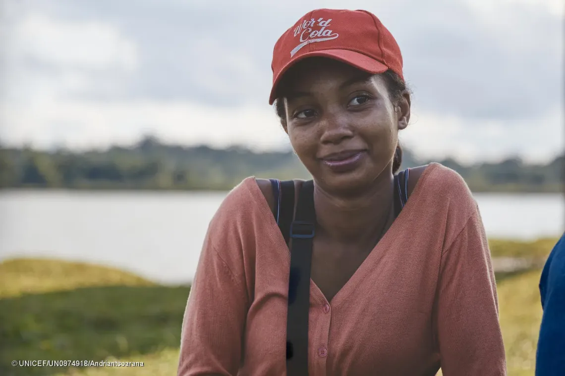 Portrait de Gertrude, 21 ans, l&rsquo;une des jeunes volontaires.