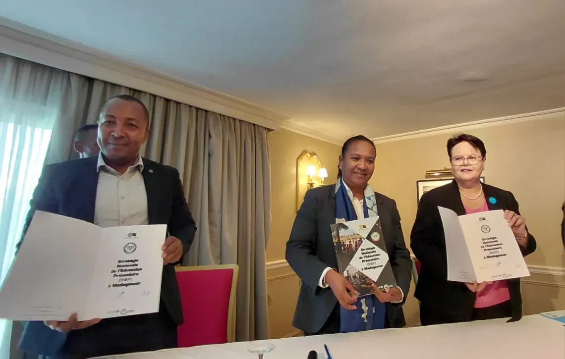 Madagascar lance sa Strat&eacute;gie Nationale de l&rsquo;Education Pr&eacute;scolaire (SNEP) : une strat&eacute;gie qui vise &agrave; garantir &agrave; chaque enfant un meilleur d&eacute;part dans la vie.