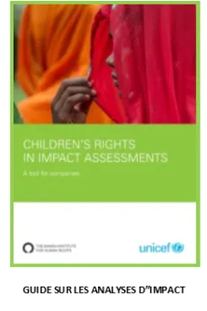 Children's rights in impact assessments