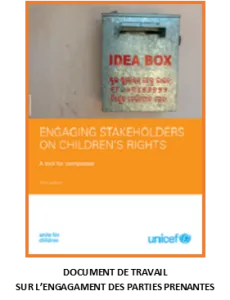 Engaging stakeholders on children's rights