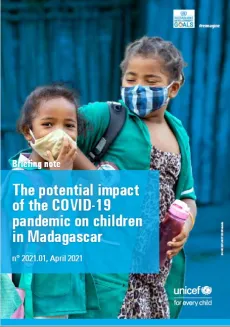 Les effets potentiels de la pand&eacute;mie du COVID-19 sur les enfants &agrave; Madagascar