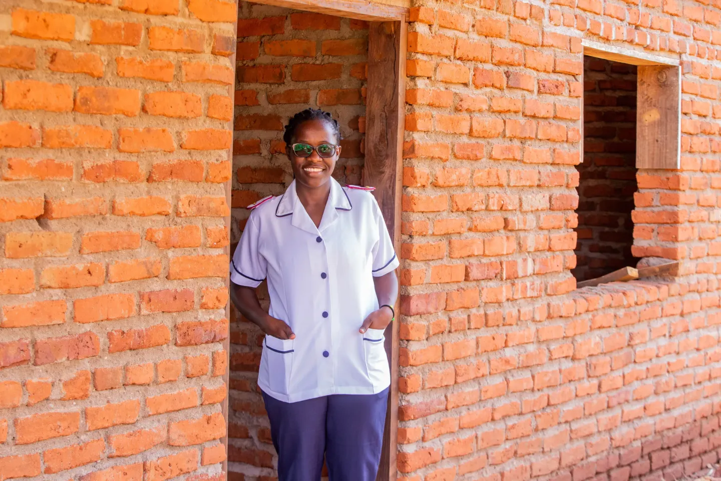 Midwife Nurse Walinase Mdumuka at Mndinda Health Centre in Ntchisi District.