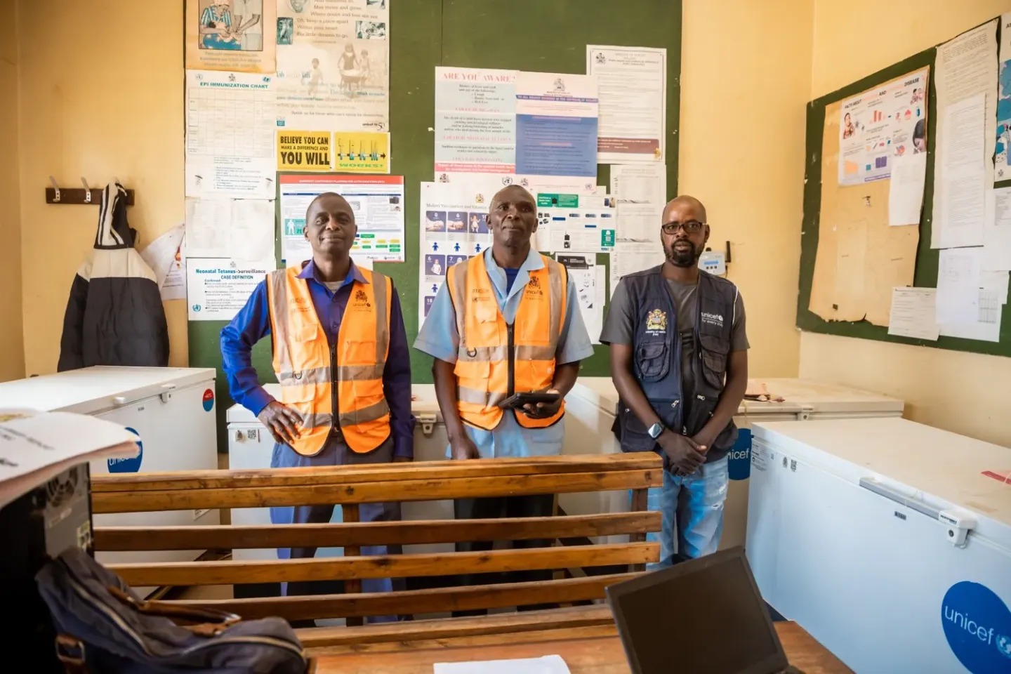 Three technicians from Mzimba District Health Office