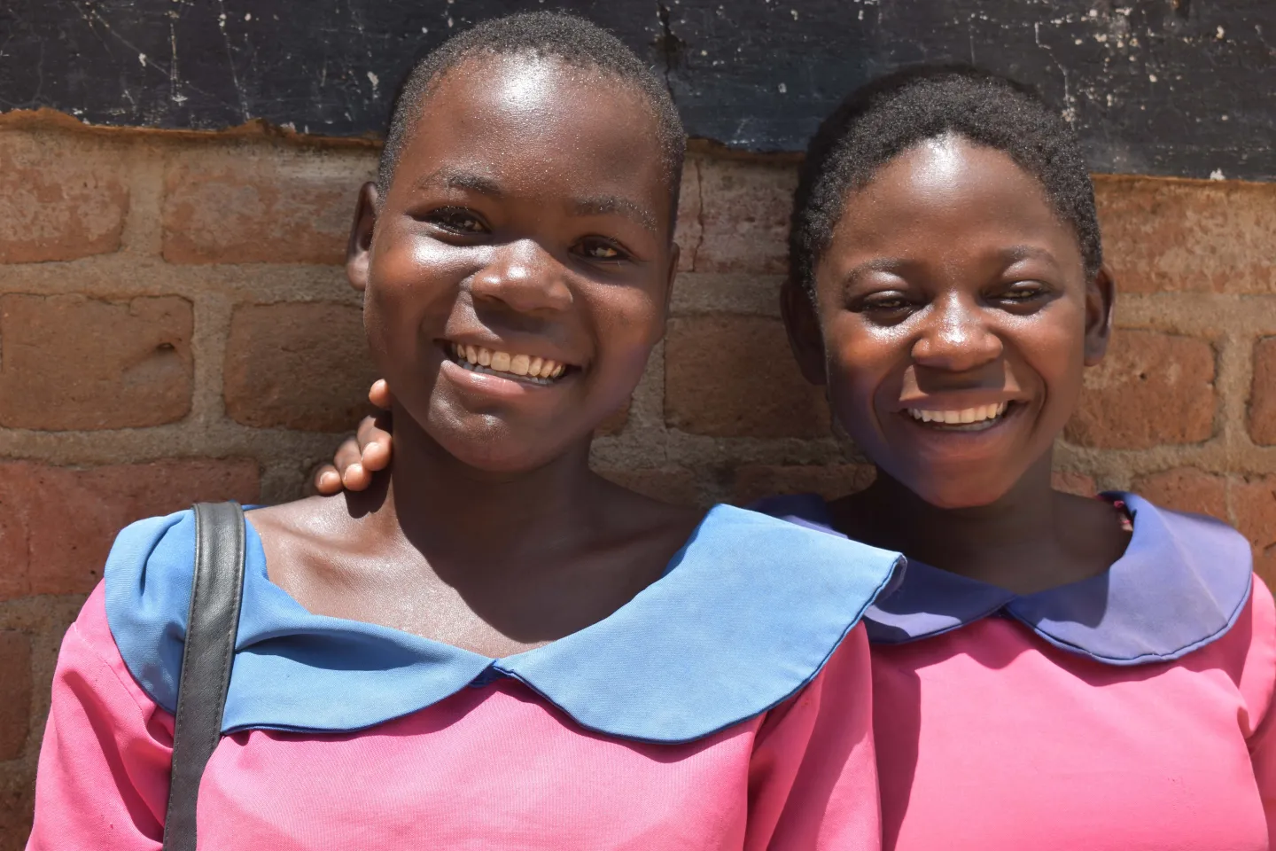 Students at a school in Nsanje district