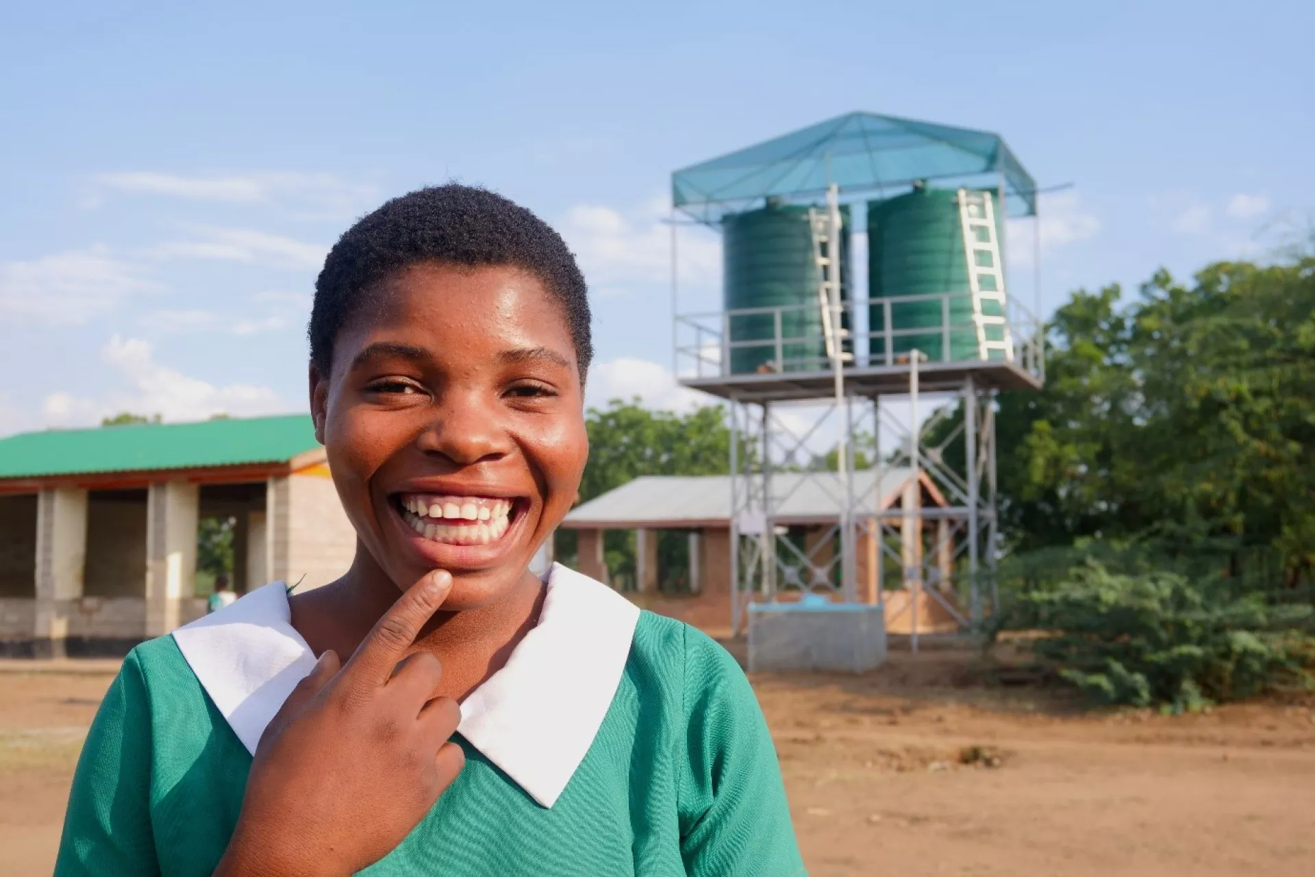 girl at namphota primary school