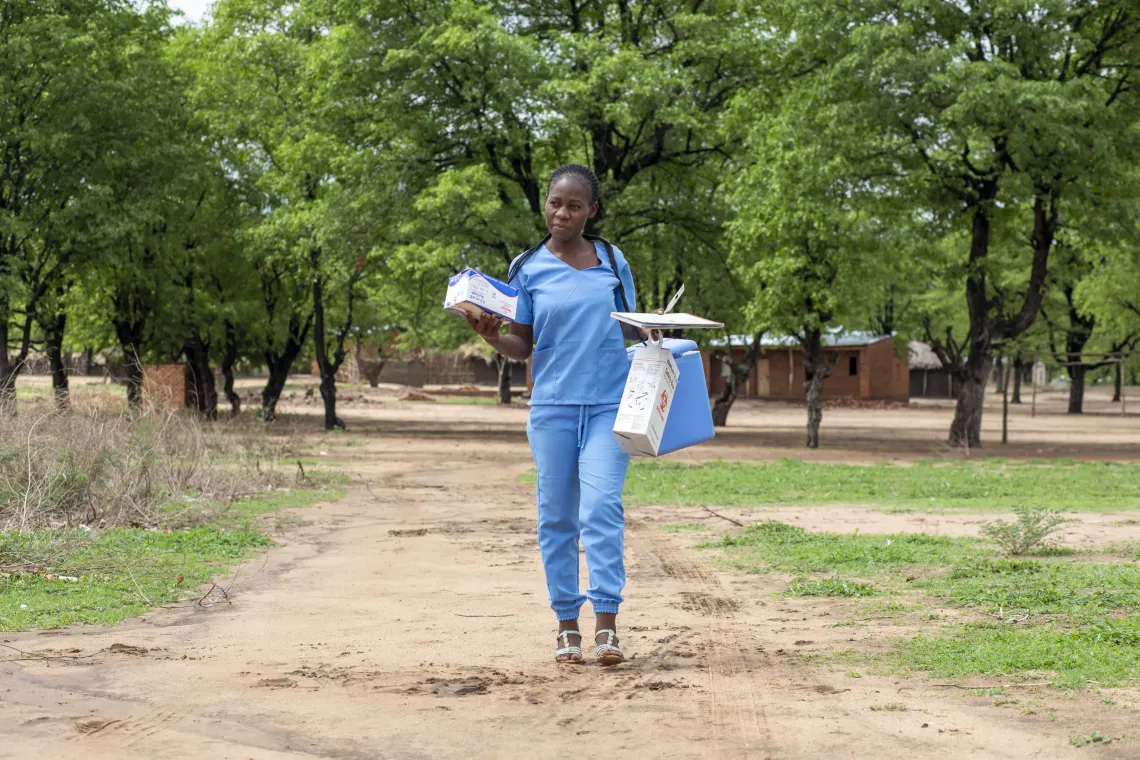Ellen Kabisa is one of the HSAs serving communities around Therere Health Centre in Chikwawa.