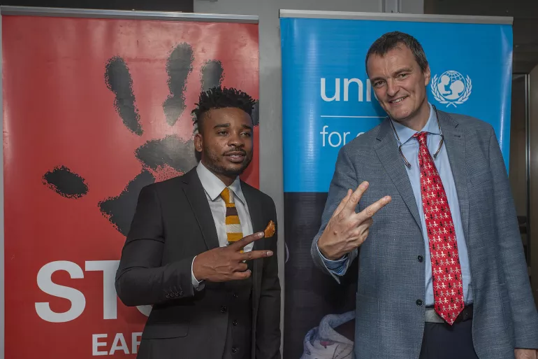 Fredokiss becomes UNICEF Malawi's Champion for children.