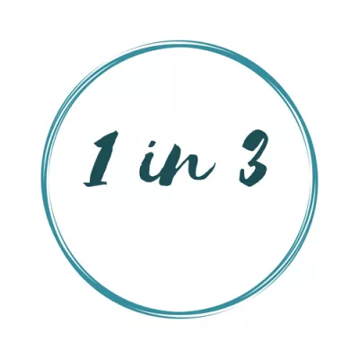 1 in 3