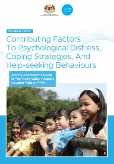 Cover of MH Among Children & Adolescents 2023 report
