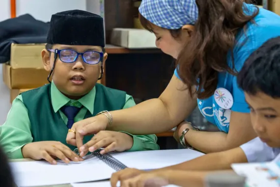 UNICEF partnered with Universiti Pendidikan Sultan Idris to expand inclusive disaster risk education nationwide.