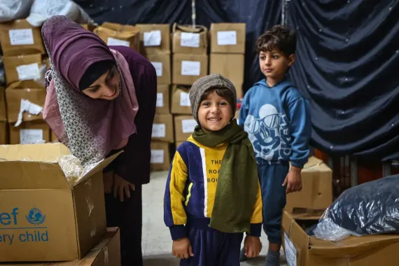 gaza unicef