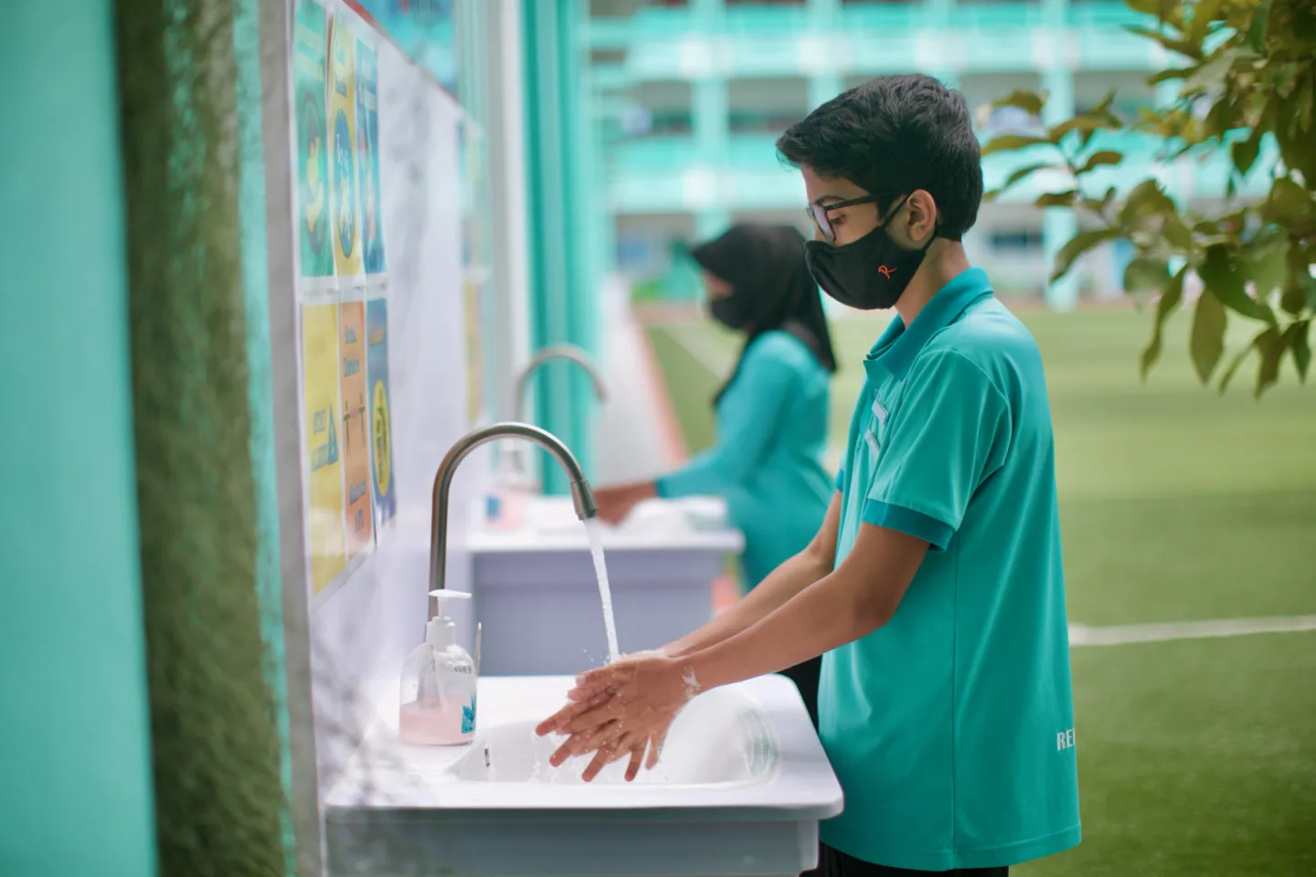 Handwashing at school