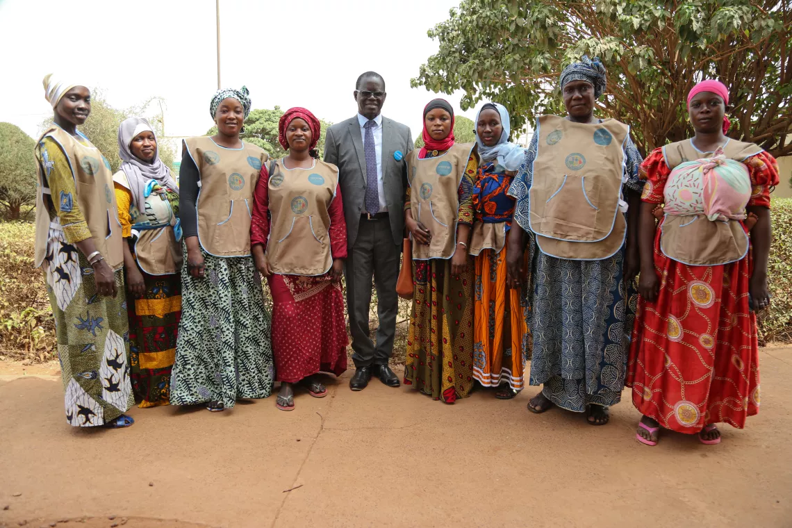 Saou, membre d&eacute;vou&eacute;e du Comit&eacute; des Femmes Urbaines, consacre ses journ&eacute;es &agrave; une cause qui lui tient &agrave; c&oelig;ur : la qu&ecirc;te incessante des enfants z&eacute;ro-dose dans la ville de Sikasso.
