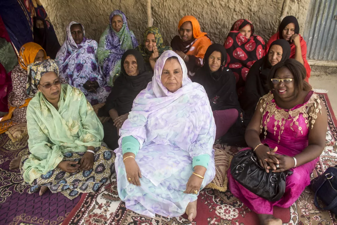 Photos des femmes membres de l’association Tahanit de Barize.