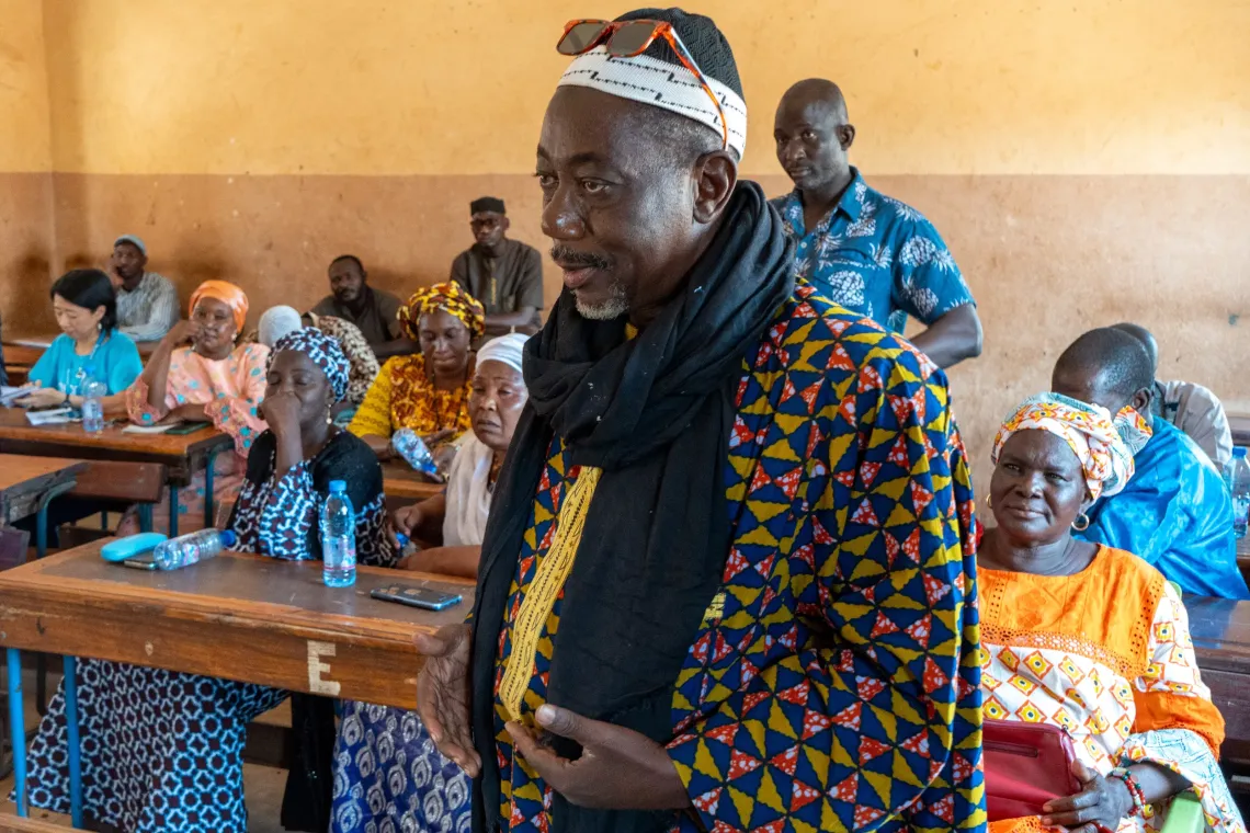 M. S&eacute;kou Sidib&eacute;, president of the CGS