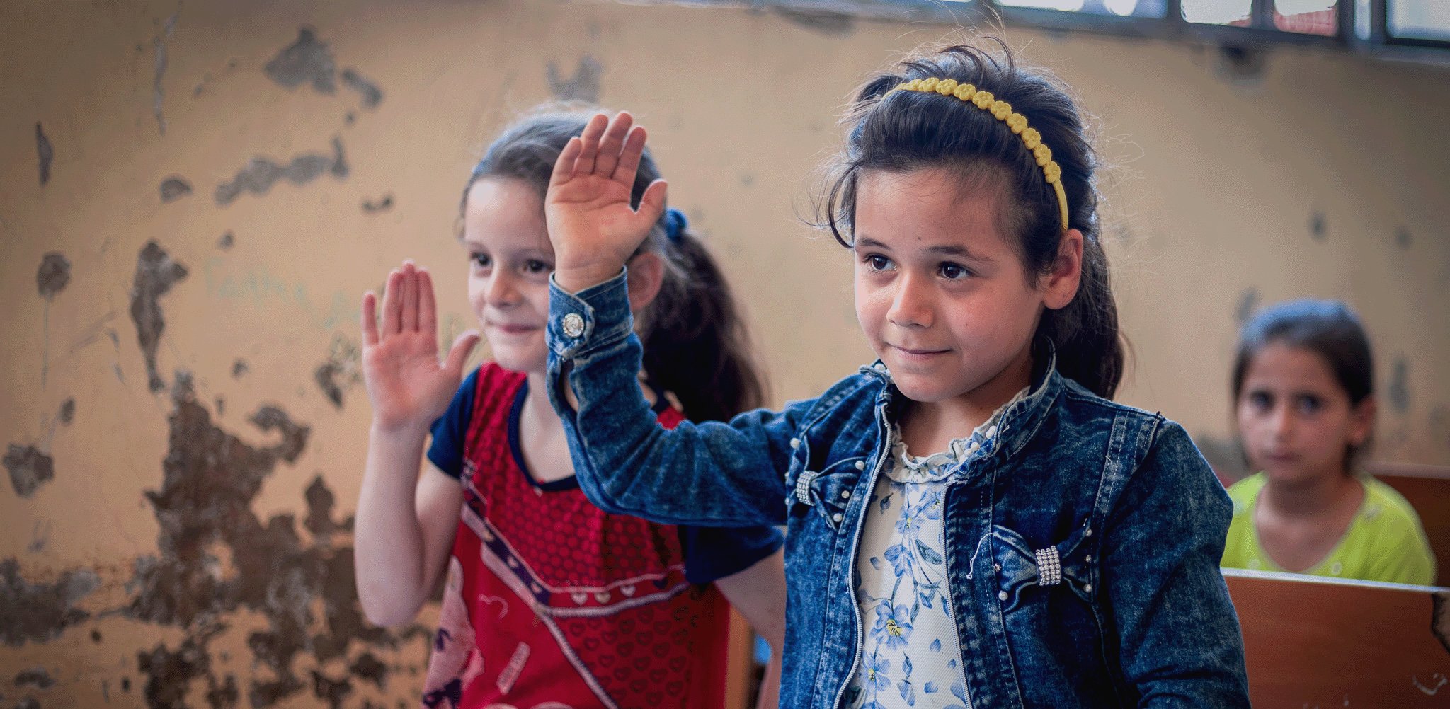 “I learnt how to add and subtract. I will learn more, because I want to become a doctor when I grow up,” said Fatima, 8, during a UNICEF -supported remedial class in Aleppo city, Syria, on 10 June 2023. She attended the classes at Samir Abu Hersh school together with some 200 children.