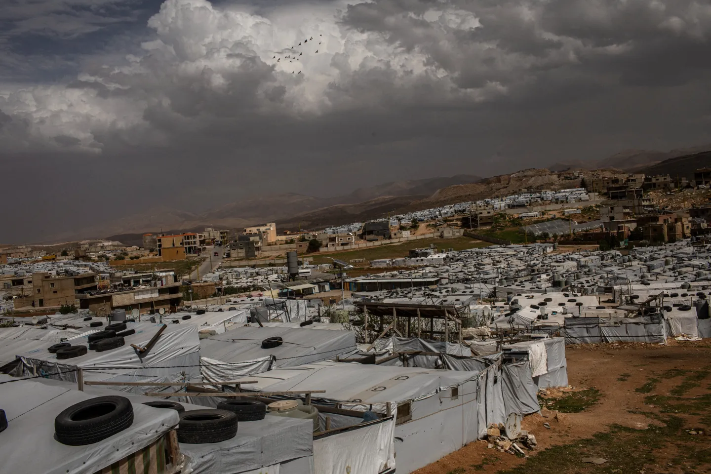 Refugee Camp in bekaa valley