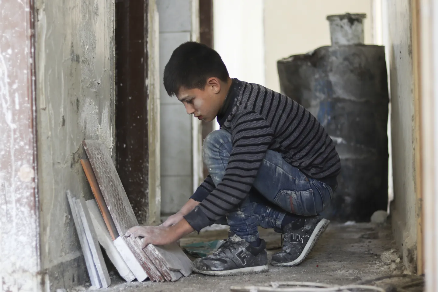 Child at work