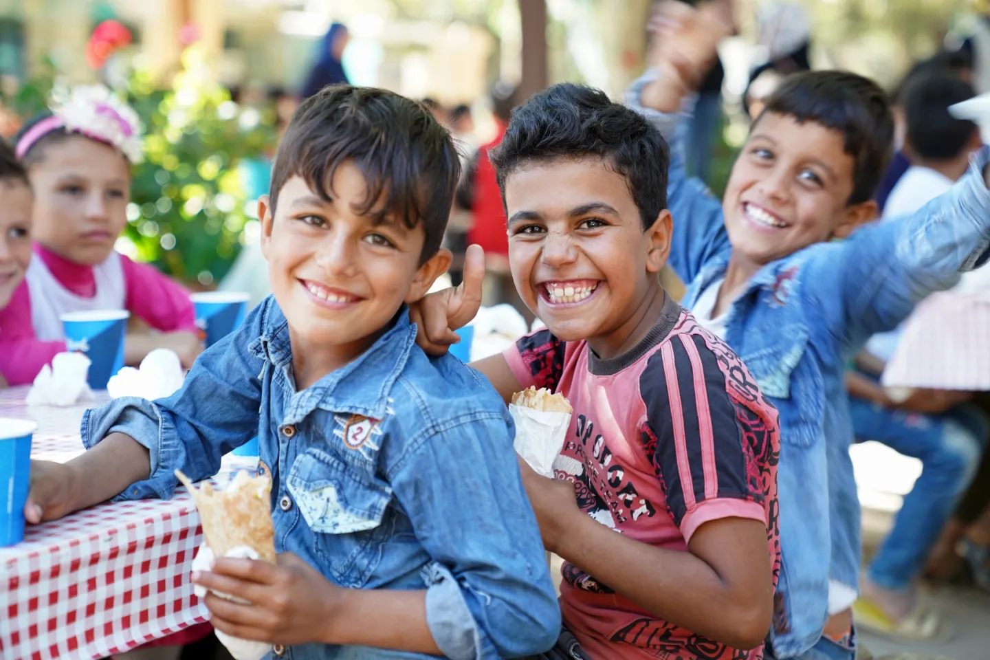 To mark the 30th anniversary of the convention on the right of the child. UNICEF partnered with ASSABIL to launch the Child Rights bus, a mobile library that is traveling all over Lebanon to shine a spotlight on children's rights. More than 2000 children followed the bus so far to learn and speak about their rights.