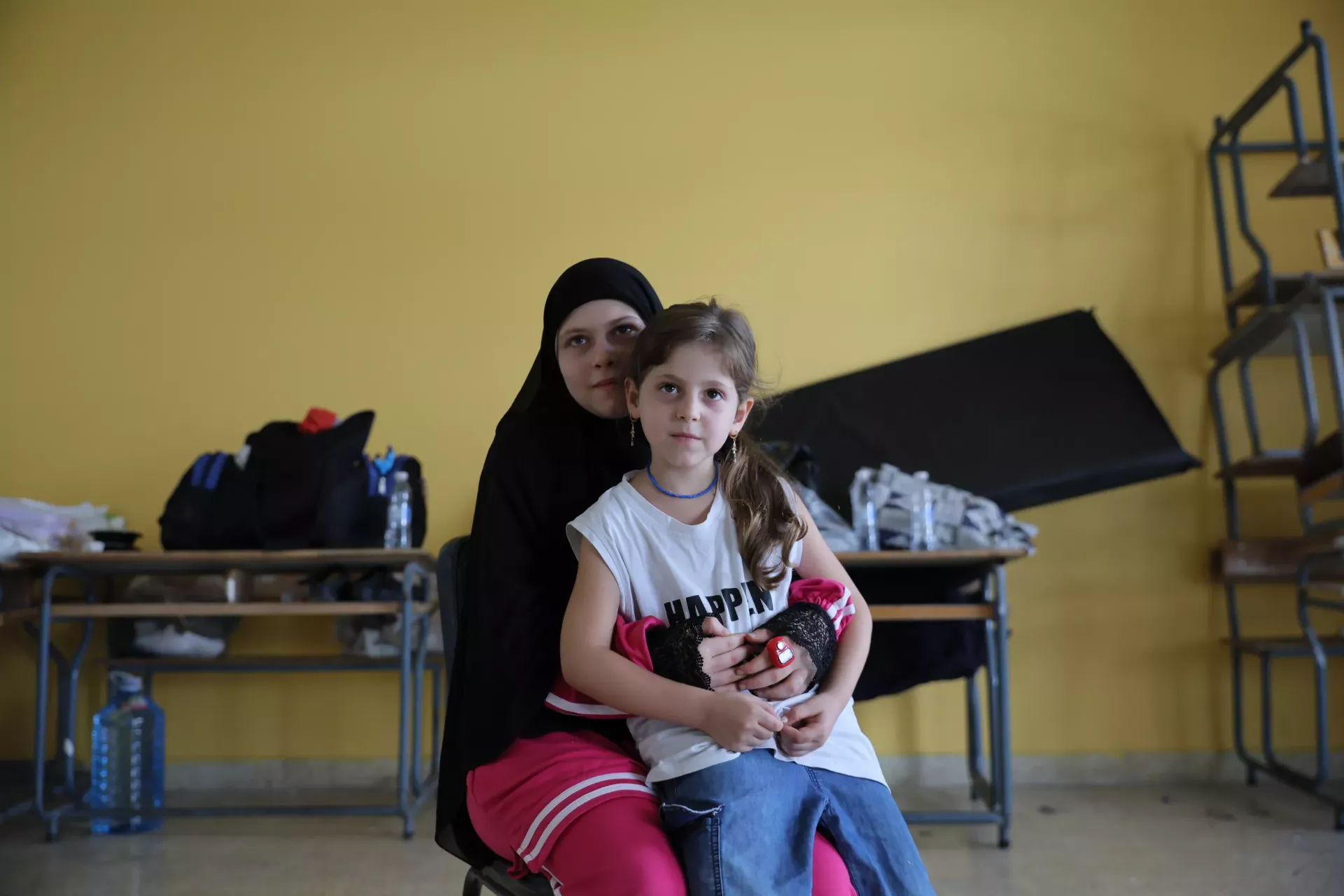 At Ras El Nabeh School Shelterschool shelter 