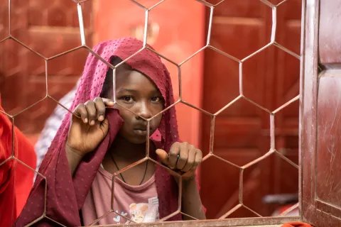 girls. portrait, adolescent girls, Sudan