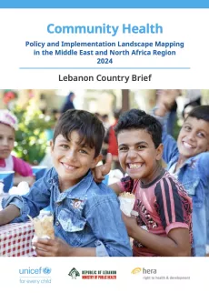 Lebanon country brief: community Health cover
