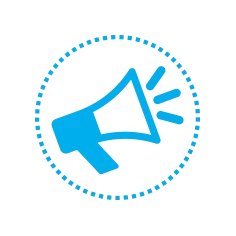 Icono de alerta para donaciones en emergencias