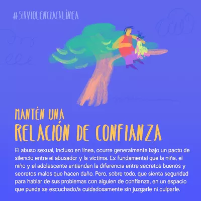 Mant&eacute;n una relaci&oacute;n de confianza