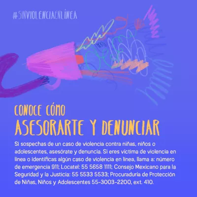 Conoce c&oacute;mo asesorarte y denunciar