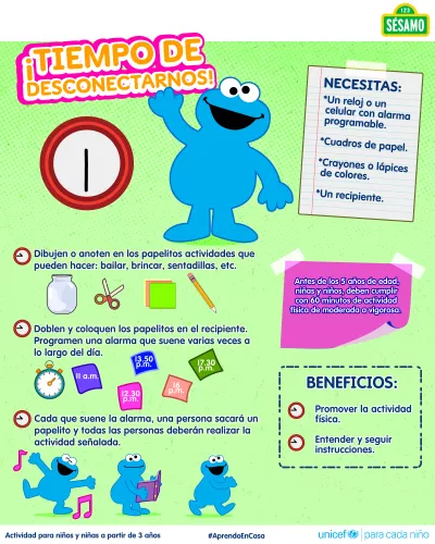 Tiempo de desconectarnos