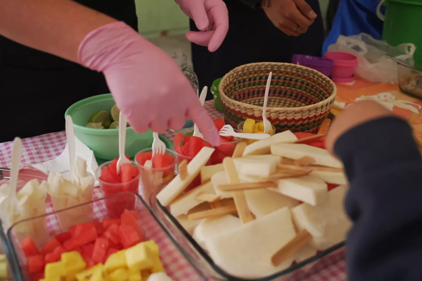 Refrigerios en la escuela