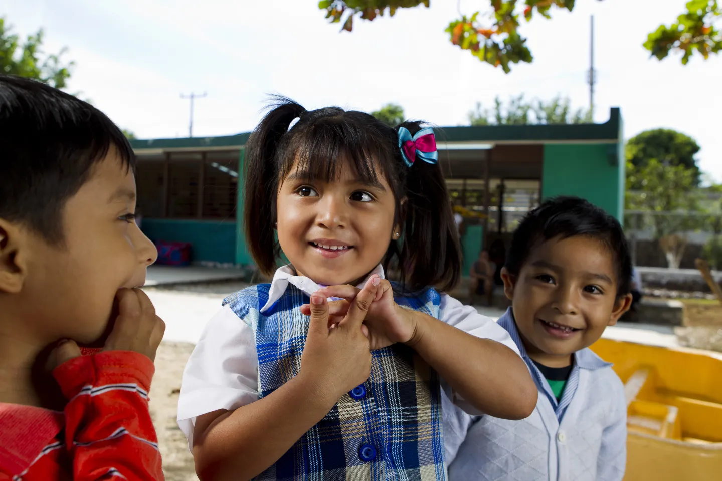 Ni&ntilde;os en Yucat&aacute;n