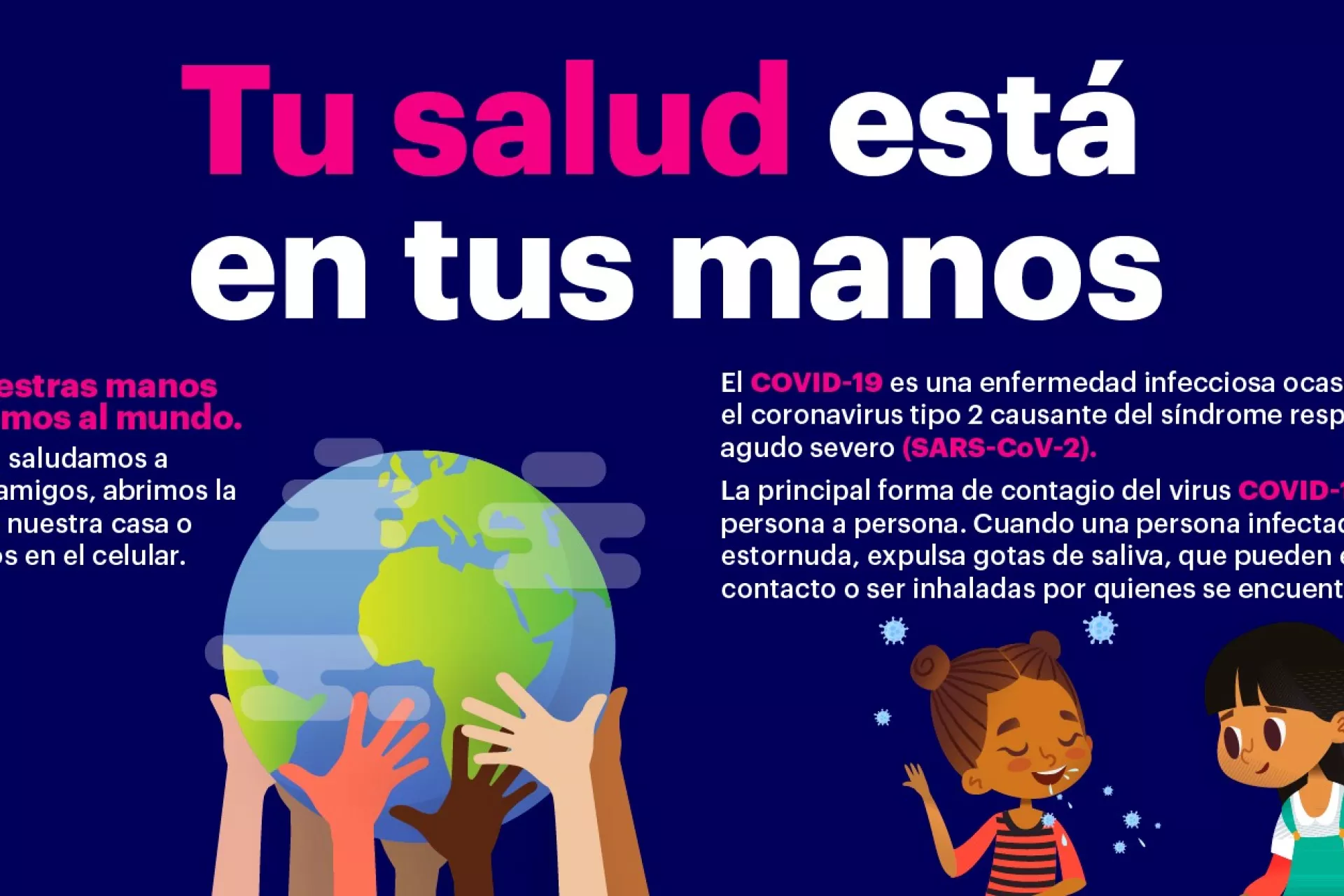 Lavado de manos para prevenir la COVID-19