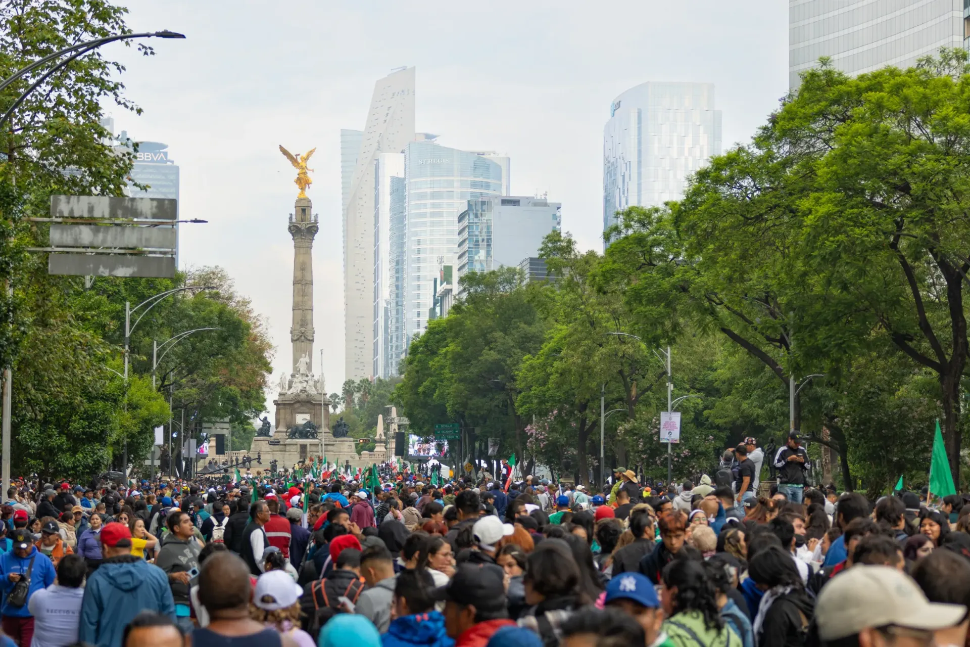 Evento masivo en Ciudad de Mexico en el contexto del Mundial 2026