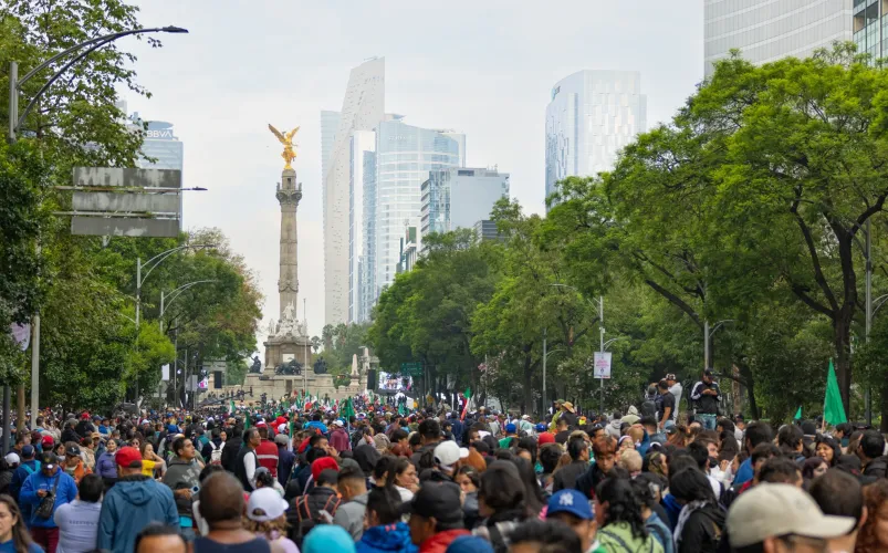 Evento masivo en Ciudad de Mexico en el contexto del Mundial 2026