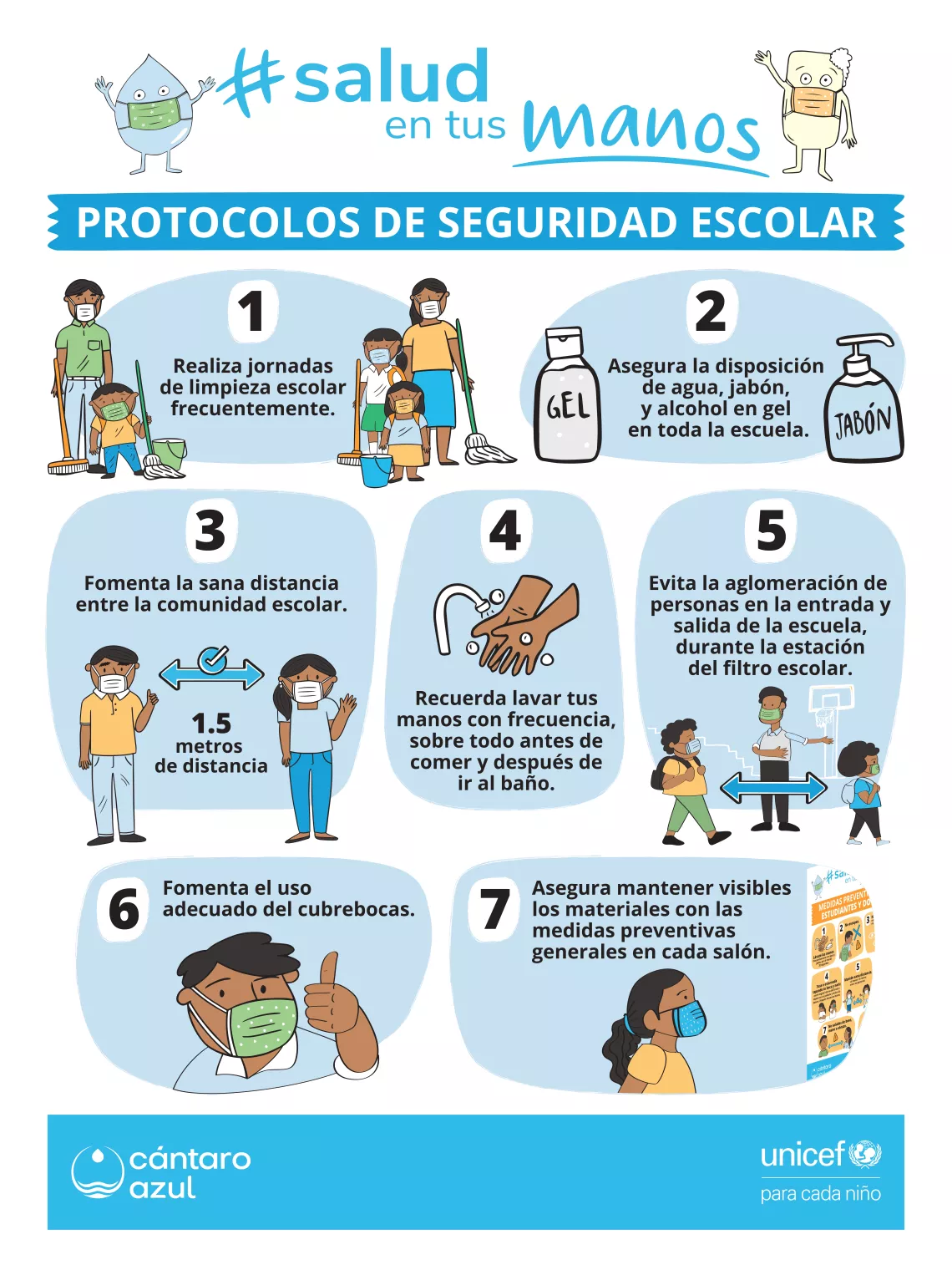 Protocolos de seguridad escolar