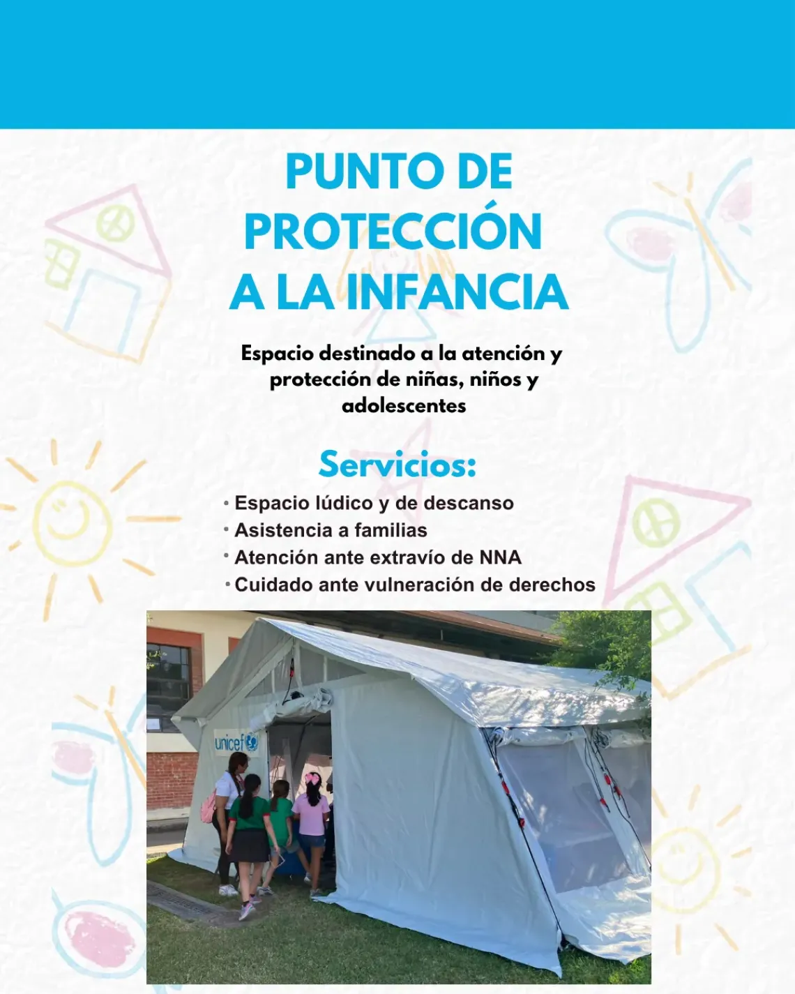 Los Puntos Azules son espacios enfoque psicosocial