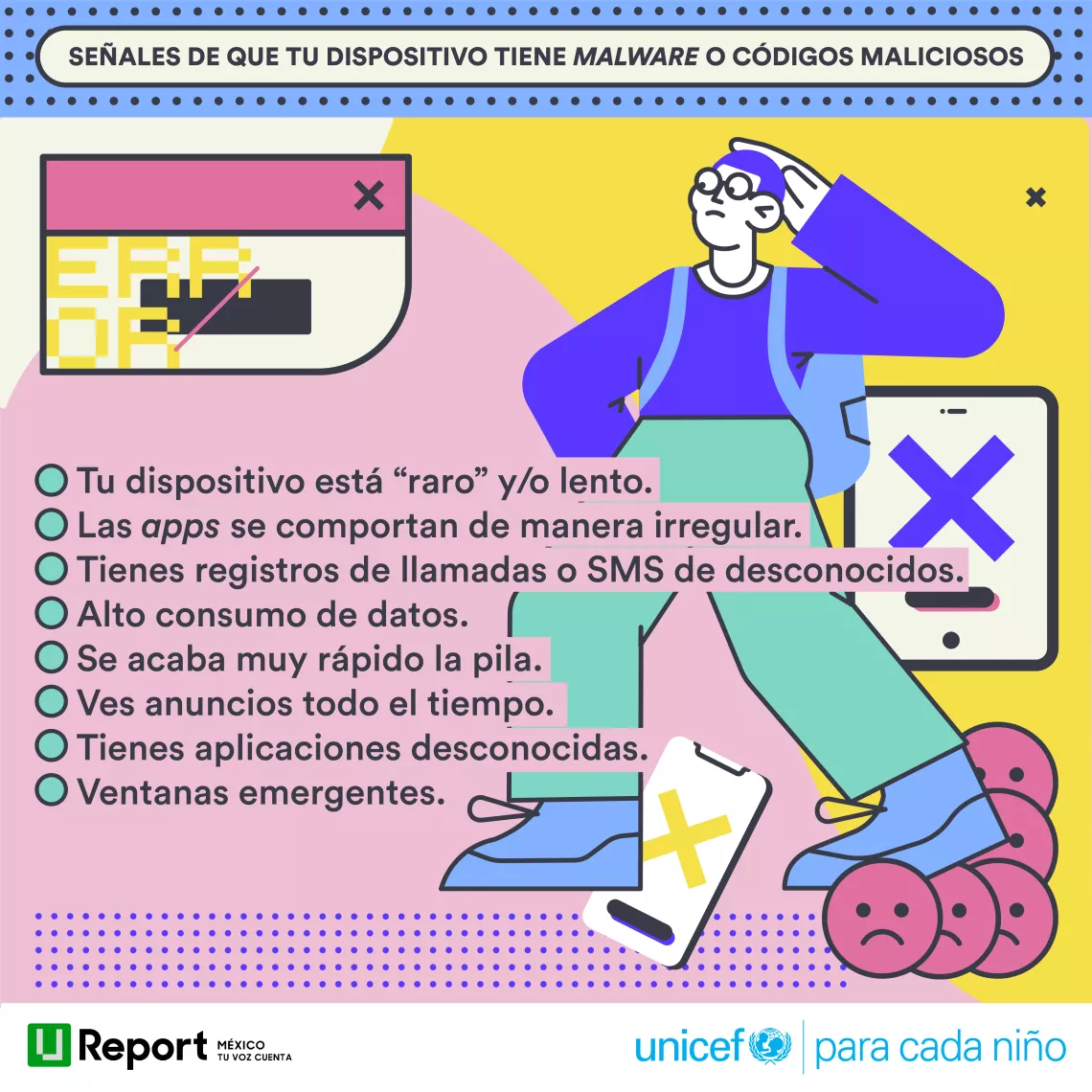 se&ntilde;ales de malware