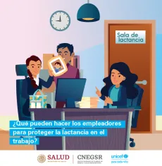 Apoyo a la madre que amamanta en el lugar de trabajo