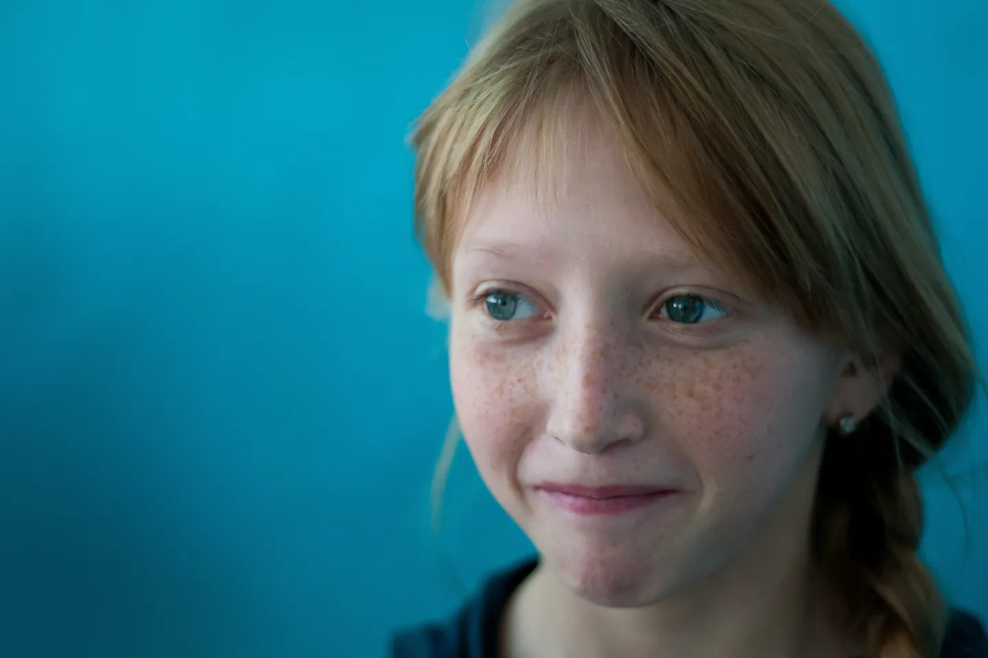 an adolescent girl, Moldova