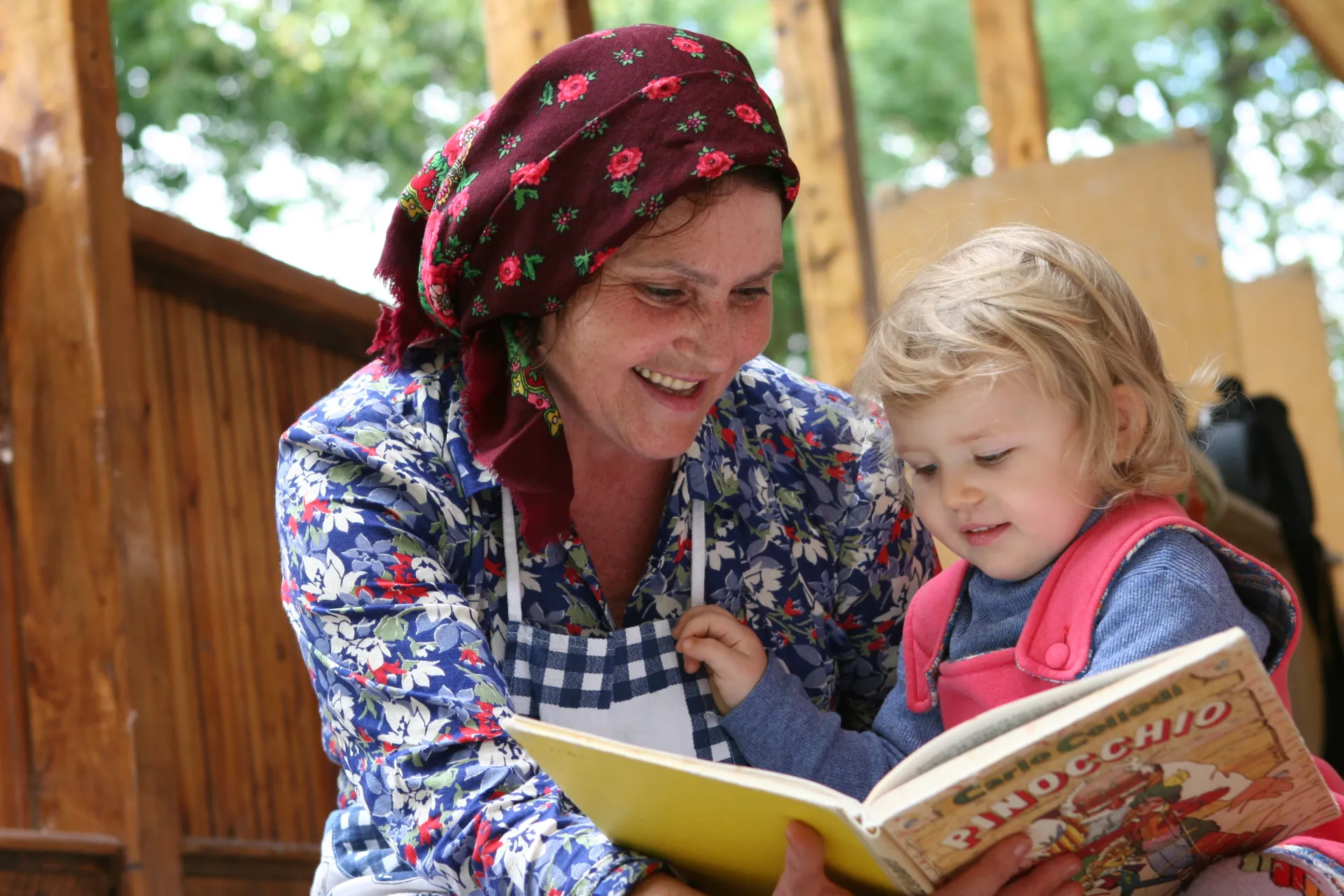Reading to young children