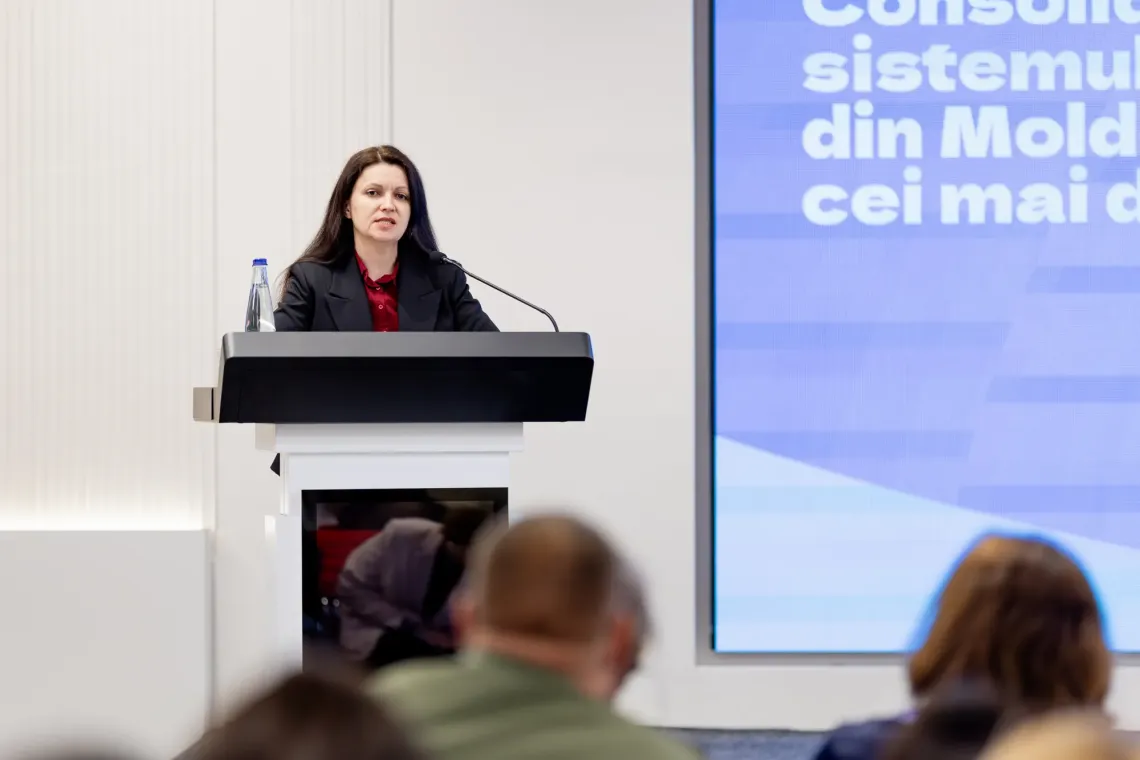 Ina Scaticailov, Principal Consultant, Directorate for Child Rights Protection and Families with Children Policies, Ministry of Labour and Social Protection of the Republic of Moldova.