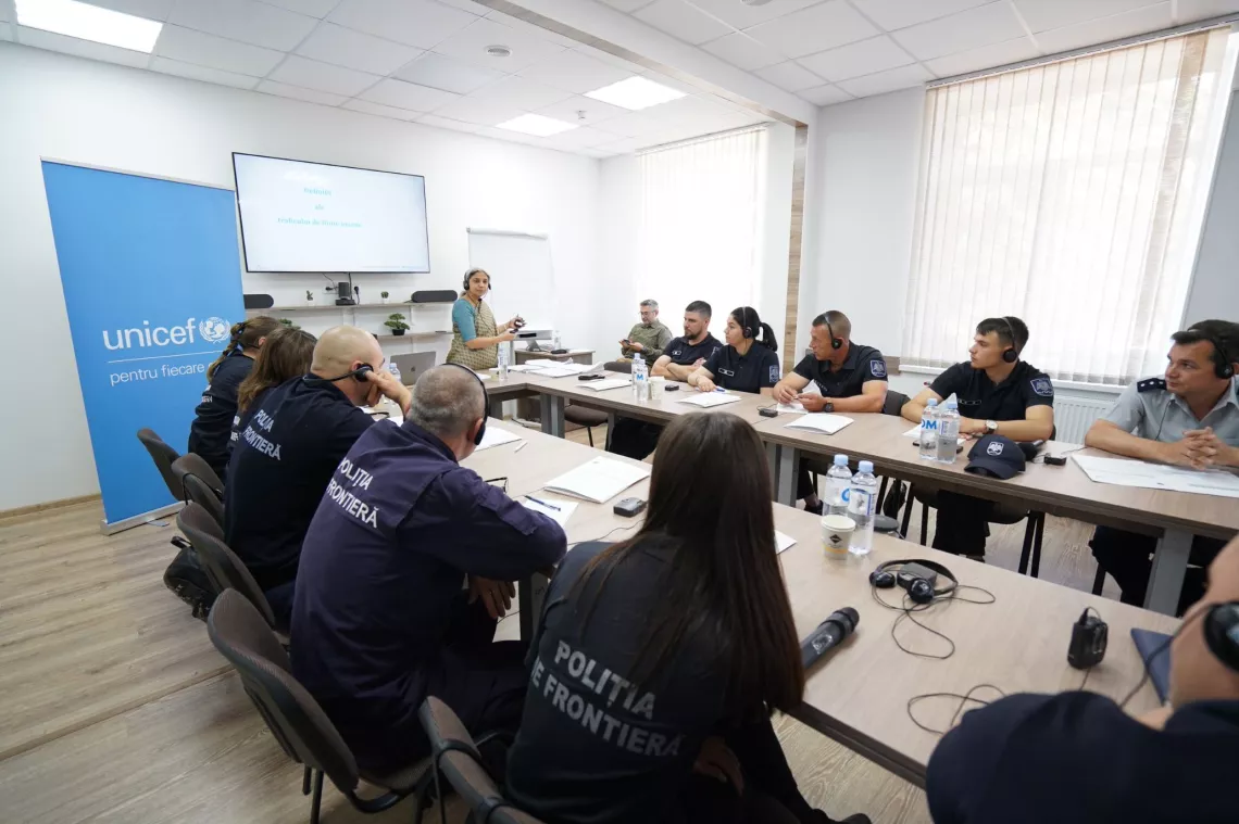 Border guards and Moldovan specialists trained to prevent and combat human trafficking  